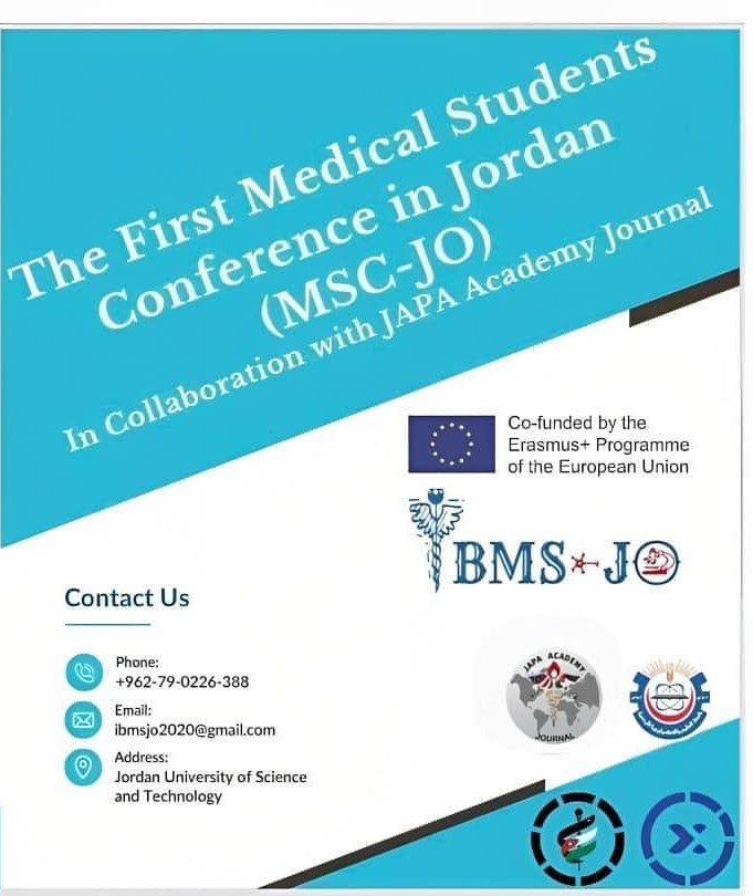 					View Vol. 1 No. 4 (2023): Supplemental Issue: The First Medical Students Coreference 2023, Amman, Jordan; Abstracts 
				